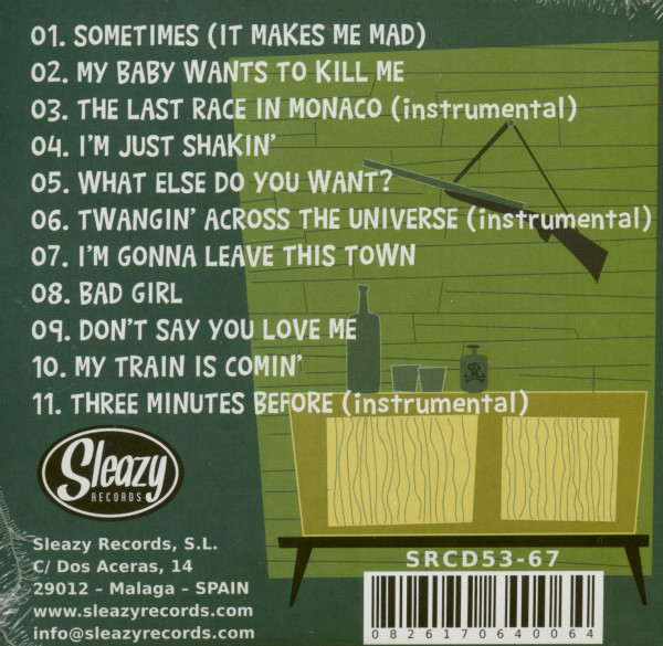 My Baby Wants To Kill Me (CD)