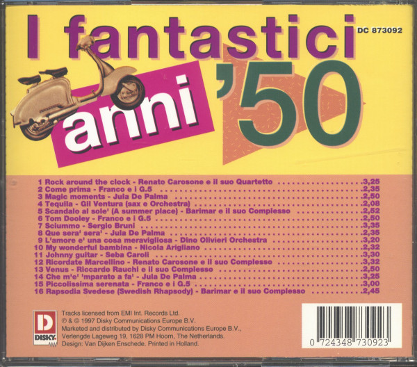 I Fantastici Anni '50 Vol.1 (CD)