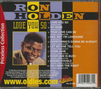 Vorschau: Love You So (CD) Vorschau: Love You So (CD)