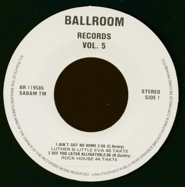 Rock And Roll Vol.5 (7inch, 45rpm, EP)