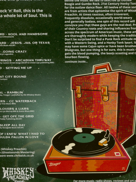 Whiskey Preachin' - Vol. 1 (LP, Limited Edition)