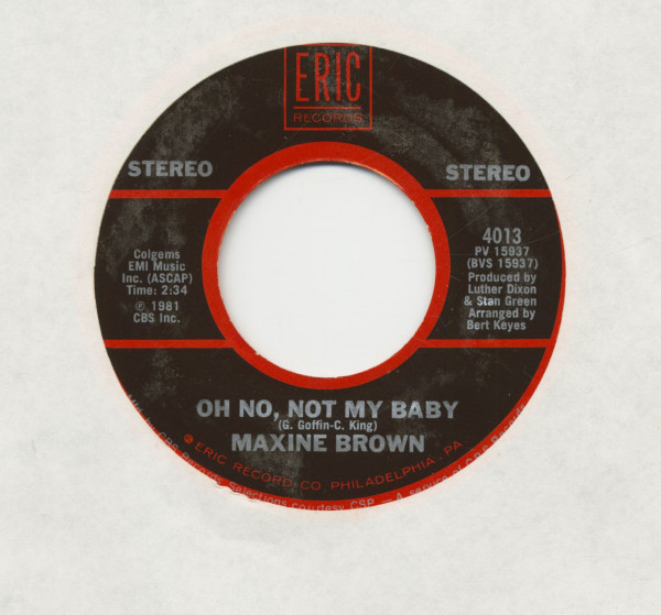 Don't Make Me Over - Oh No, Not My Baby (7inch, 45rpm)