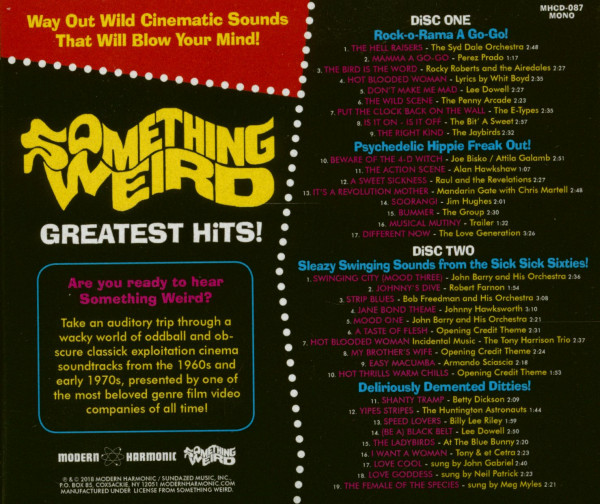 Something Weird - Greatest Hits (2-CD)