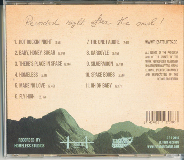 Crash Landing (CD)