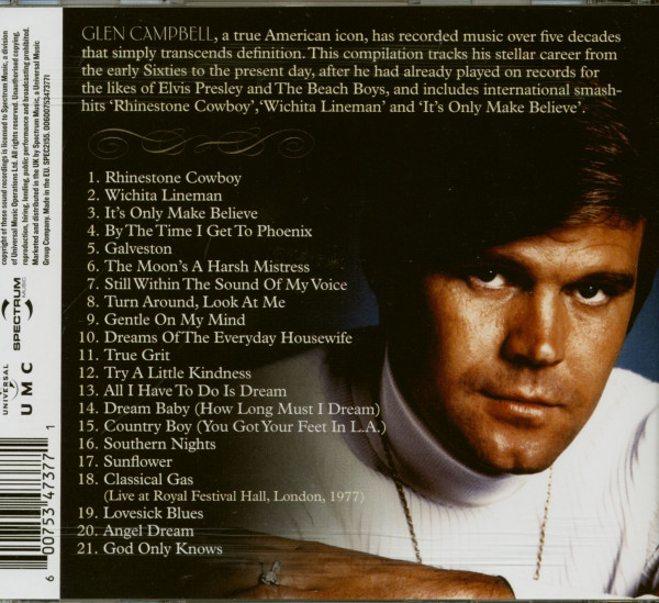Gentle On My Mind - The Best Of Glen Campbell (CD)