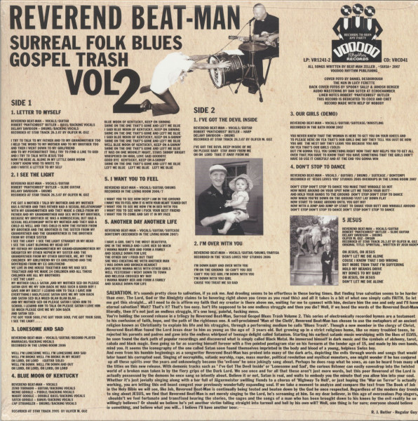 Surreal Folk Blues Gospel Trash Vol.2 (LP)