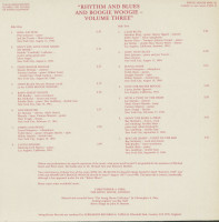 Vorschau: Rhythm And Blues And Boogie Woogie Vol. 3 (LP) Vorschau: Rhythm And Blues And Boogie Woogie Vol. 3 (LP)