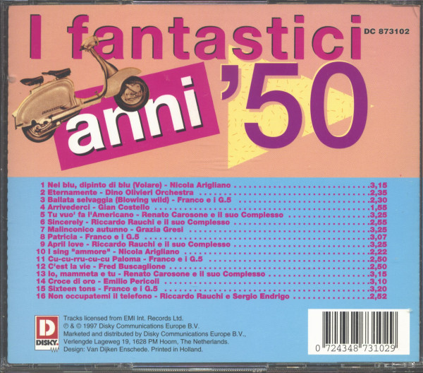 I Fantastici Anni '50 Vol.2 (CD)