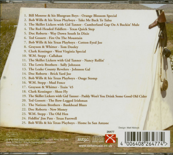 The Best Of Country Fiddle (CD)