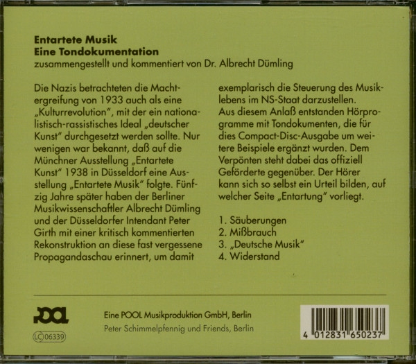 Entartete Musik (4-CD)