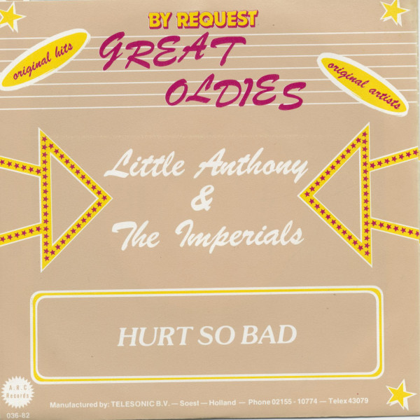 California Sun - Hurt So Bad (7inch, 45rpm)