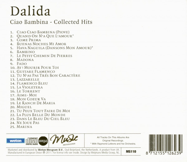 Ciao Bambina - Collected Hits (CD)
