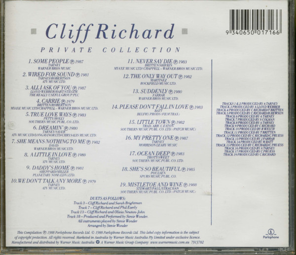 Private Collection 1979 1988 (CD)