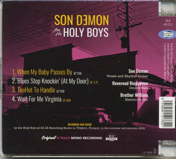 Son Demon And His Holy Boys (CD, EP)