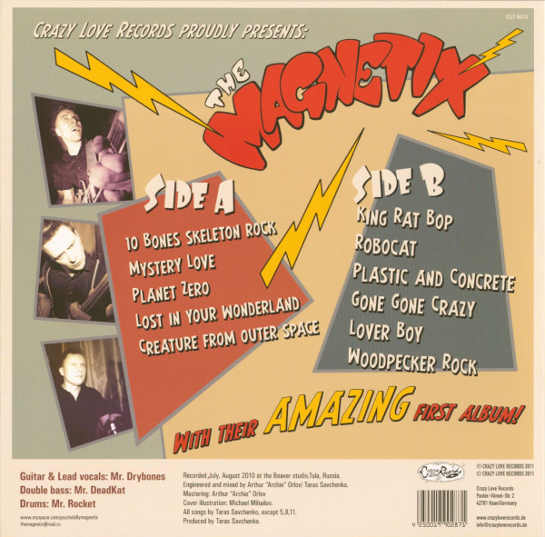 The Magnetix With Their Amazing First Album (LP)