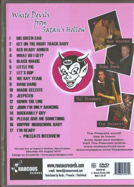 White Devils From Satan's Hollow (DVD)
