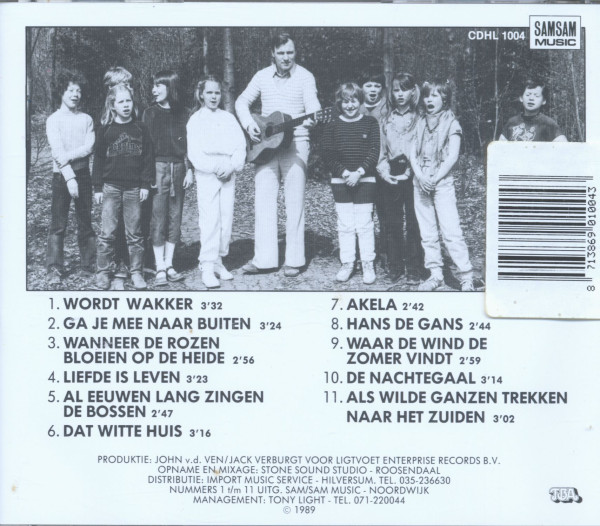 All Eeuwen Lang Zingen De Bossen (CD)