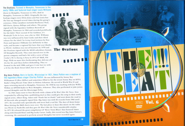 Vol.6, (DVD) Legendary R&B and Soul Shows from 1966