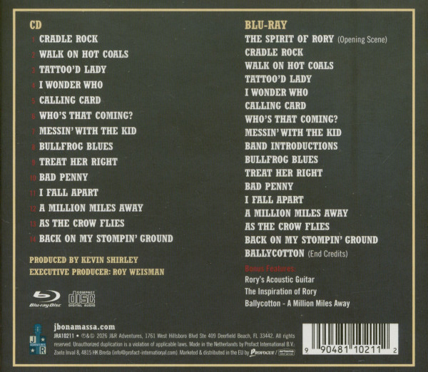 The Spirit Of Rory - Live From Cork (CD + Blu-Ray)