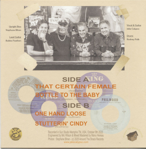 Tribute To Charlie Feathers (7inch, 45rpm, EP)