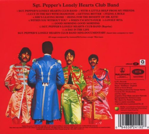 Sgt. Pepper's Lonely Hearts Club Band (CD)