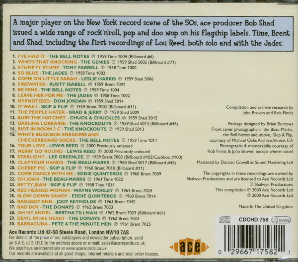 Rockin' On Broadway - Time, Brent, Shad Story (CD)