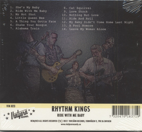 Ride With Me Baby ... (CD)