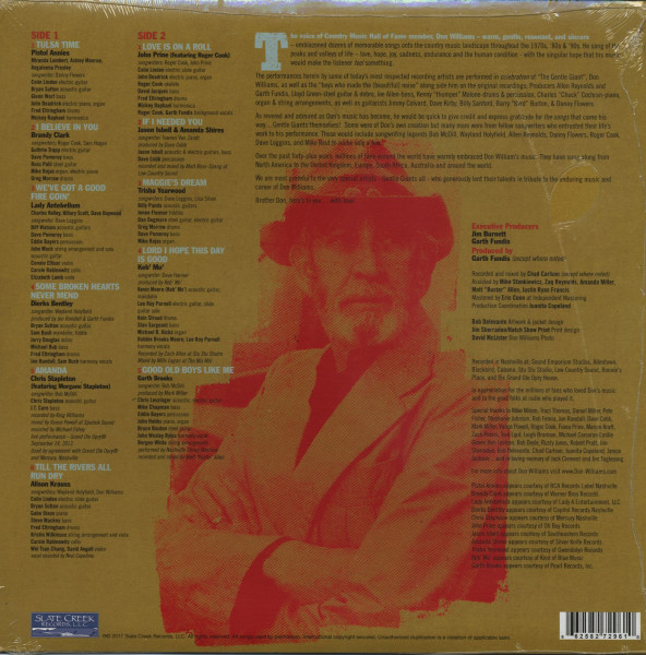 Gentle Giants - The Songs Of Don Williams (LP)