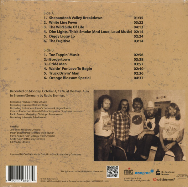 The Flying Burrito Bros Live 1976 (LP)