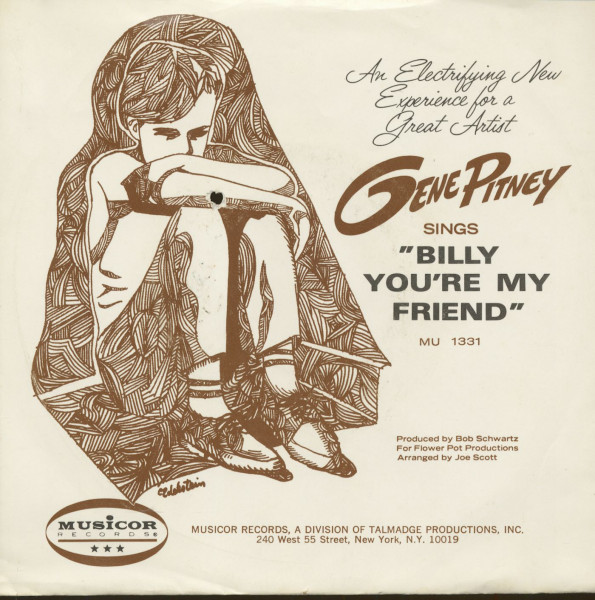 Billy You're My Friend - Lonely Drifter (7inch, 45rpm, PS) Billy You're My Friend - Lonely Drifter (7inch, 45rpm, PS)
