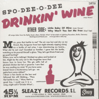 Vorschau: Drinkin' Wine (7inch, 45rpm, EP, PS) Vorschau: Drinkin' Wine (7inch, 45rpm, EP, PS)