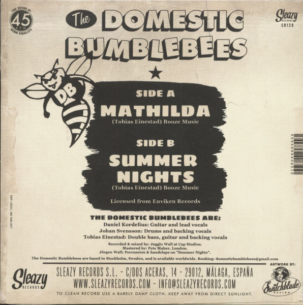 Mathilda - Summer Nights (7inch, 45rpm, PS)