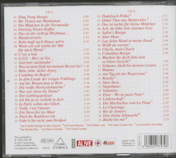 3. Bild von Renee Franke: Ding Dong Boogie - 50 große Erfolge (2-CD)