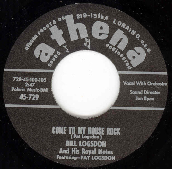 Come To My House Rock b-w Spitfire 7inch, 45rpm