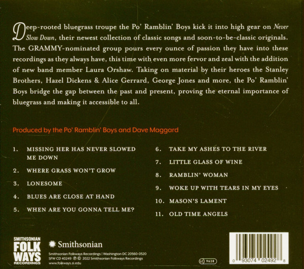 Never Slow Down (CD)