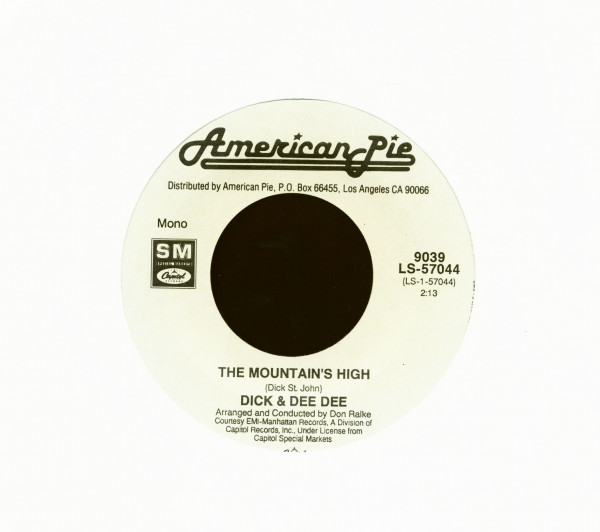 The Mountain's High - Route 66 Theme (7inch, 45rpm)