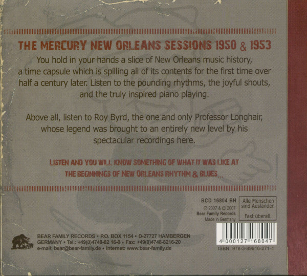 The Mercury New Orleans Sessions (2-CD)