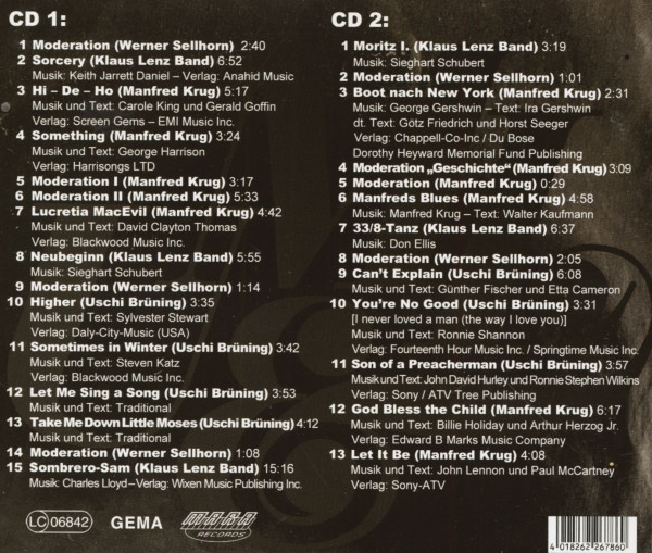 1971 Live Im Deutschen Hygiene-Museum Dresden (2-CD)