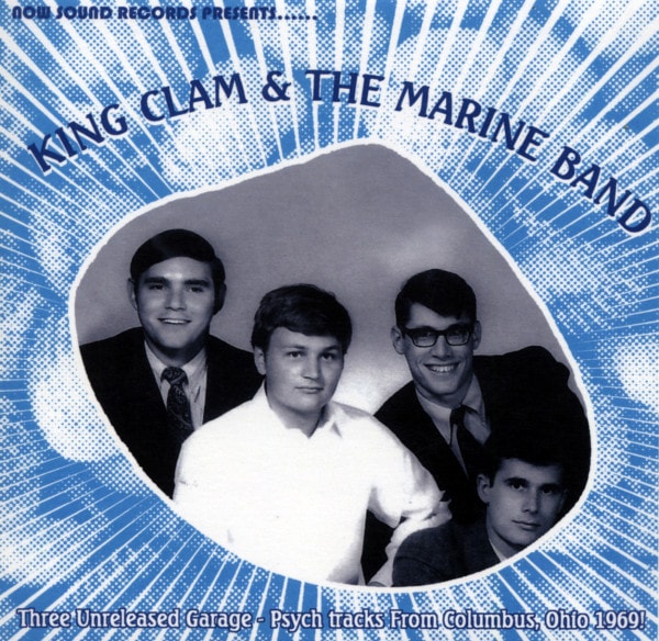 King Clam & The Marine Band 7inch, 45rpm, EP, PS, SC