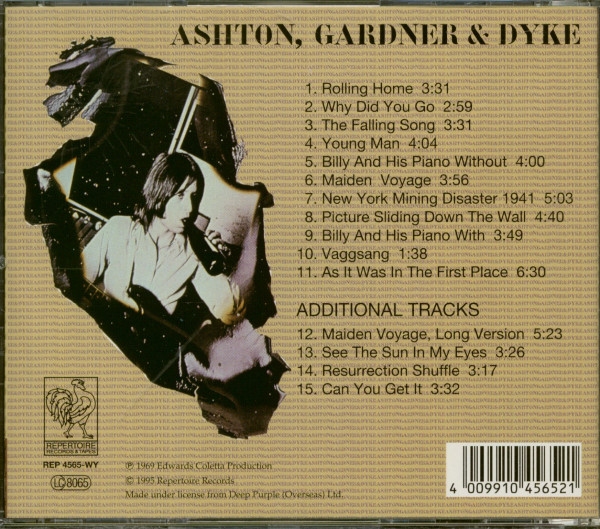 Ashton, Gardner & Dyke (CD)
