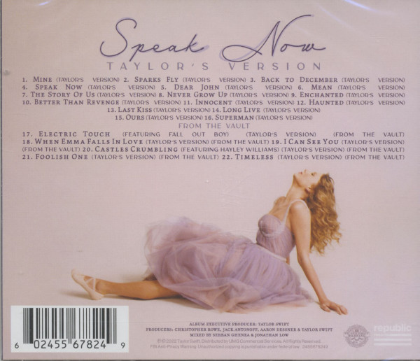 Speak Now (2-CD)