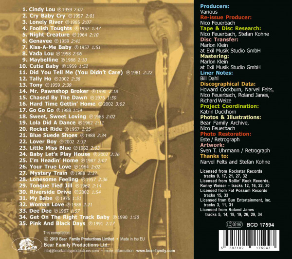 Narvel Felts Rocks (CD)