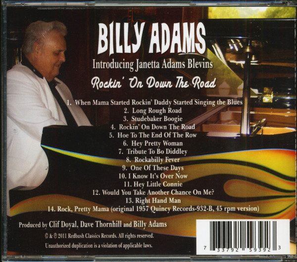 Rockin' On Down The Road (CD)
