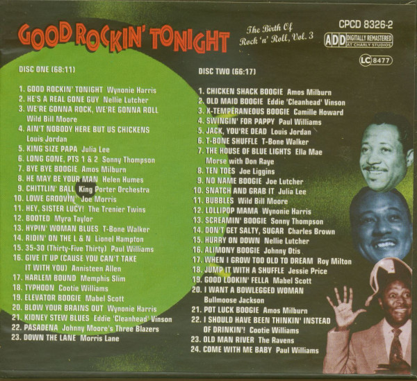 Good Rockin' Tonight - The Birth Of Rock'n'Roll Vol.3 (2-CD)