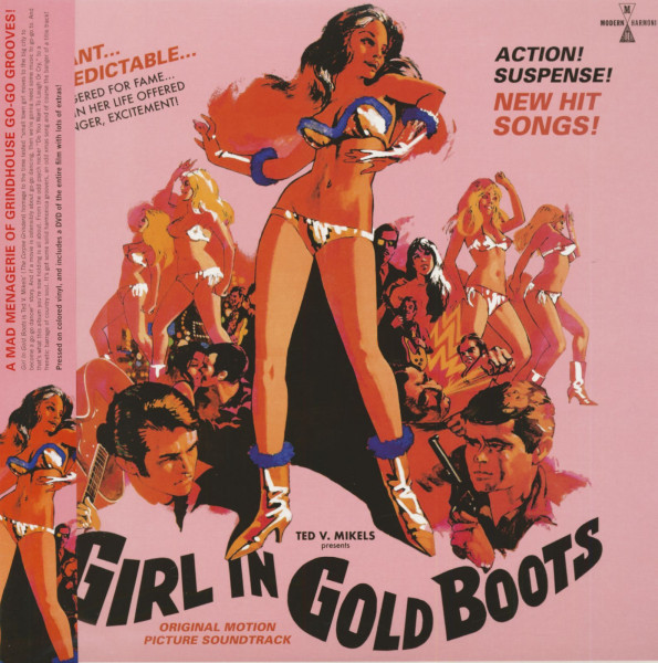 Girl In Gold Boots - Soundtrack (LP & DVD, Colored Vinyl) Girl In Gold Boots - Soundtrack (LP & DVD, Colored Vinyl)
