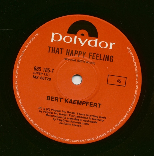 The Stripper - That Happy Feeling (7inch, 45rpm, SC)