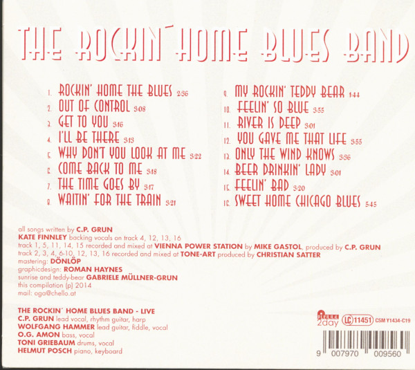 The Rockin' Home Blues Band – Oh! It's The Best Of (CD)