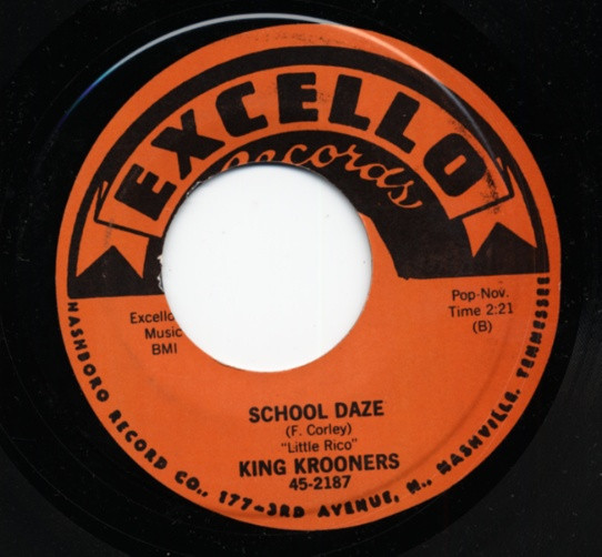 School Daze b-w Memories 7inch, 45rpm