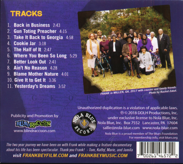 Back In Business - The Nashville Sessions (CD)