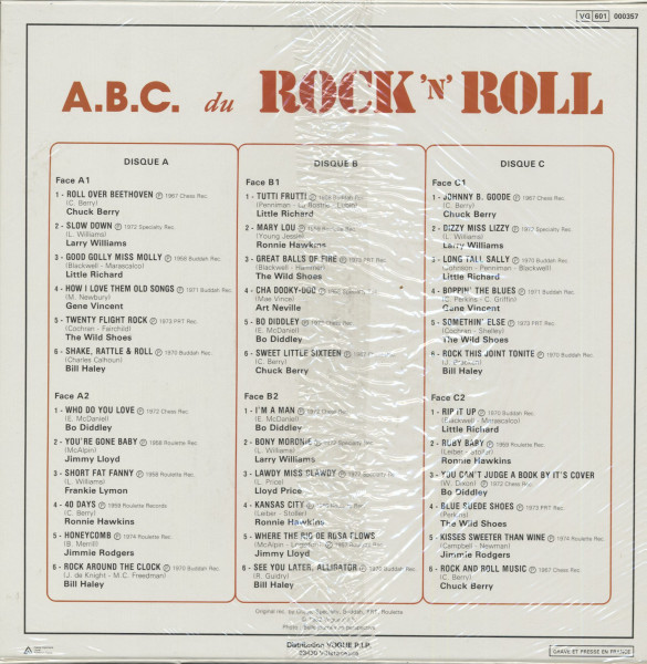 A.B.C. Du Rock 'n' Roll (3-LP)